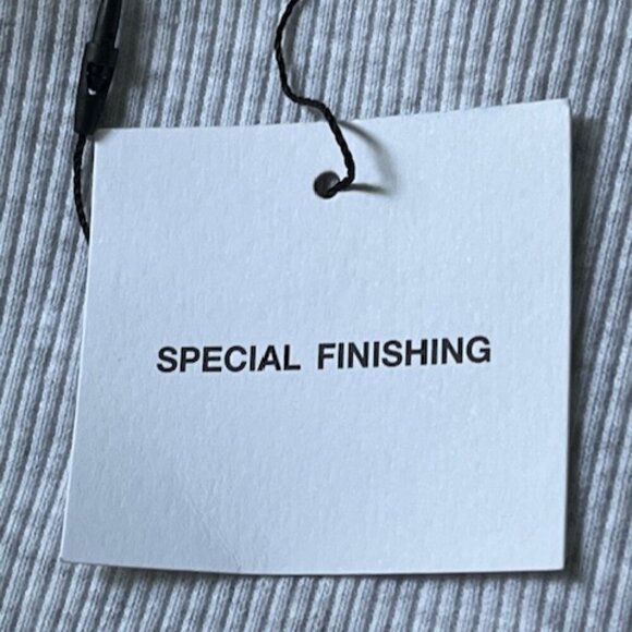 Zara Dark Wash Denim Cropped Mixed Media Halter Corset Top Hook Eye Closure Lrg - Picture 13 of 16